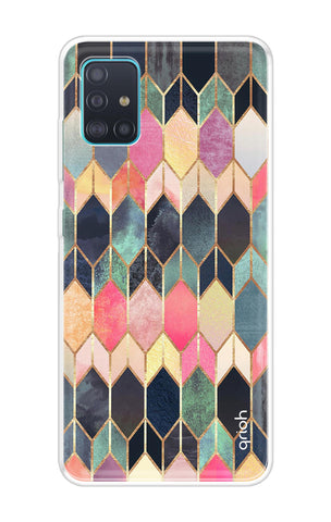 Shimmery Pattern Soft Cover for Samsung Galaxy A71