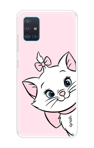Cute Kitty Soft Cover For Samsung Galaxy A71