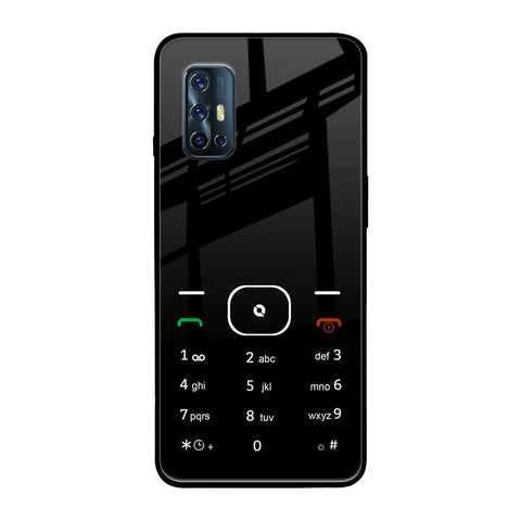 Classic Keypad Pattern Glossy Case for Vivo V17