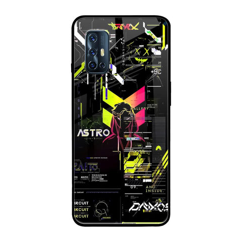 Astro Glitch Glossy Case for Vivo V17