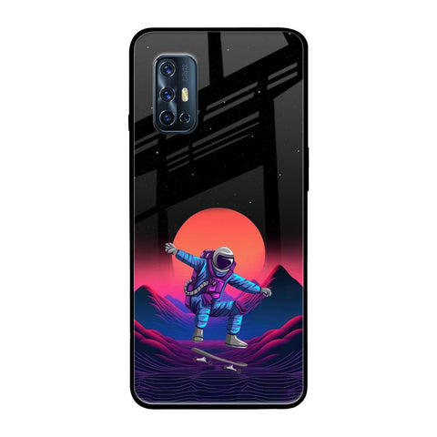 Retro Astronaut Glossy Case for Vivo V17
