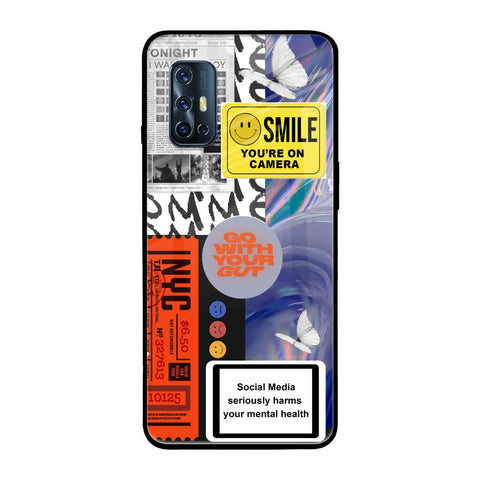 Smile for Camera Glossy Case for Vivo V17