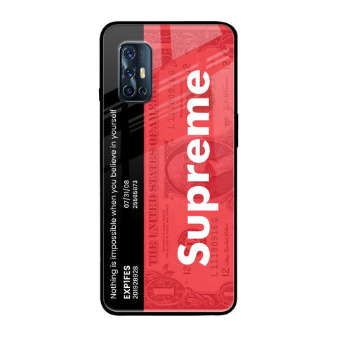 Supreme Ticket Glossy Case for Vivo V17