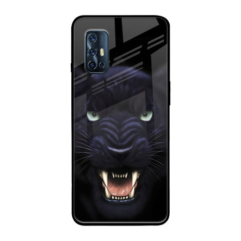 Angry Black Leopard Glossy Case for Vivo V17