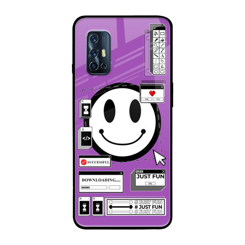 Code with Smile Glossy Case for Vivo V17