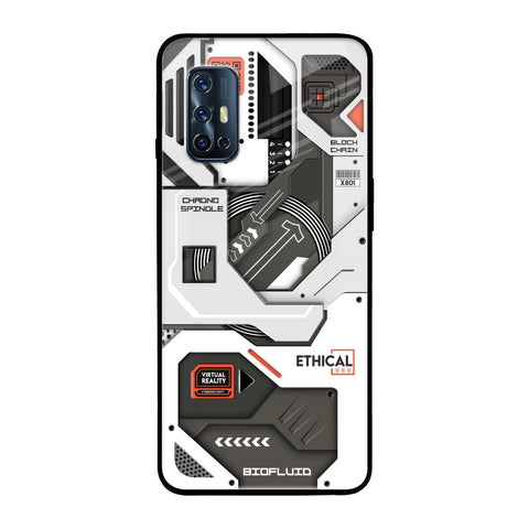 Explore Circuit Glossy Case for Vivo V17