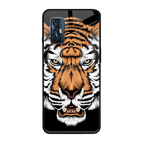 Angry Tiger Glossy Case For Vivo V17