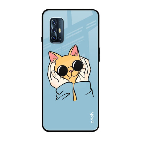 Adorable Cute Kitty Glossy Case For Vivo V17