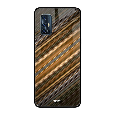 Diagonal Slash Pattern Glossy Case for Vivo V17