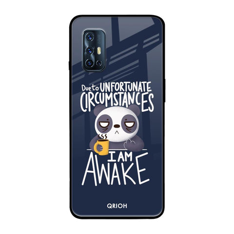 Struggling Panda Glossy Case for Vivo V17