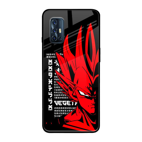 Red Vegeta Glossy Case for Vivo V17