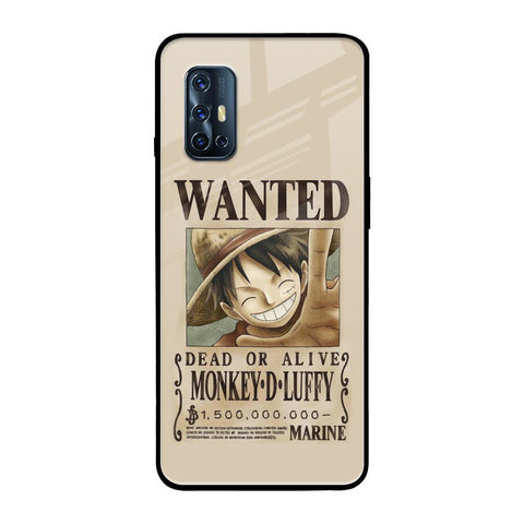 Luffy Wanted Glossy Case for Vivo V17
