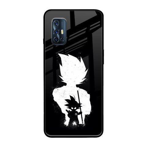 Monochrome Goku Glossy Case for Vivo V17
