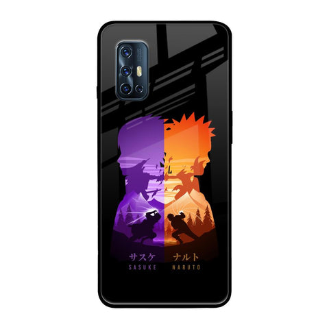 Minimalist Anime Glossy Case for Vivo V17