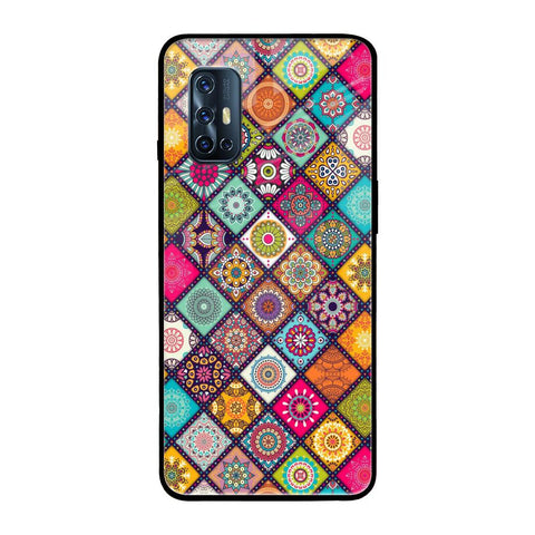 Multicolor Mandala Glossy Case for Vivo V17