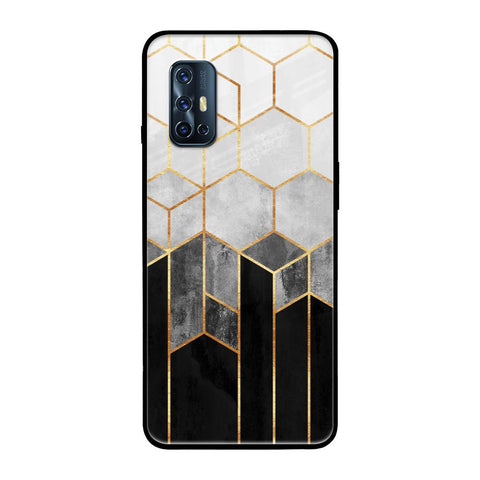 Tricolor Pattern Glossy Case for Vivo V17