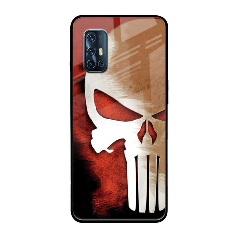 Red Skull Glossy Case for Vivo V17