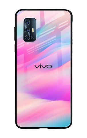 Colorful Waves Glossy case for Vivo V17