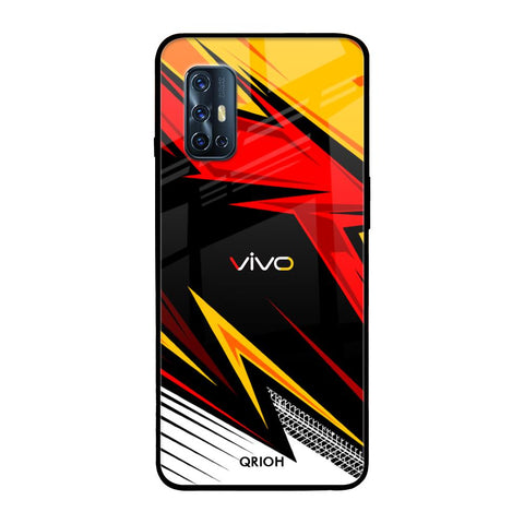 Race Jersey Pattern Glossy Case For Vivo V17