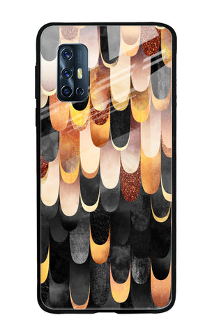 Bronze Abstract Glossy Case for Vivo V17