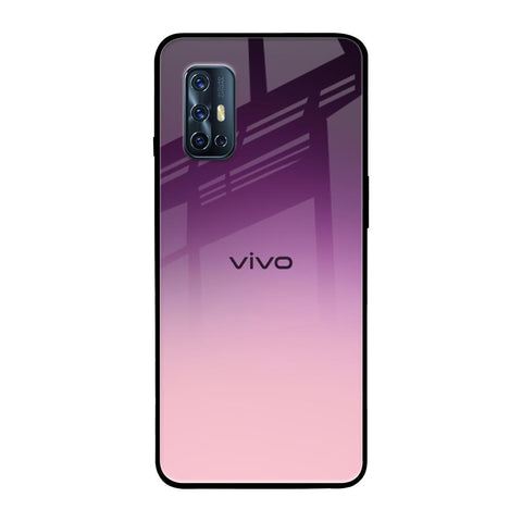 Purple Gradient Glossy case for Vivo V17