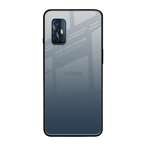 Smokey Grey Color Glossy Case For Vivo V17