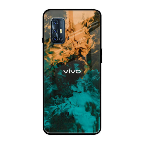 Watercolor Wave Glossy Case for Vivo V17