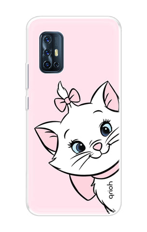 Cute Kitty Soft Cover For Vivo V17