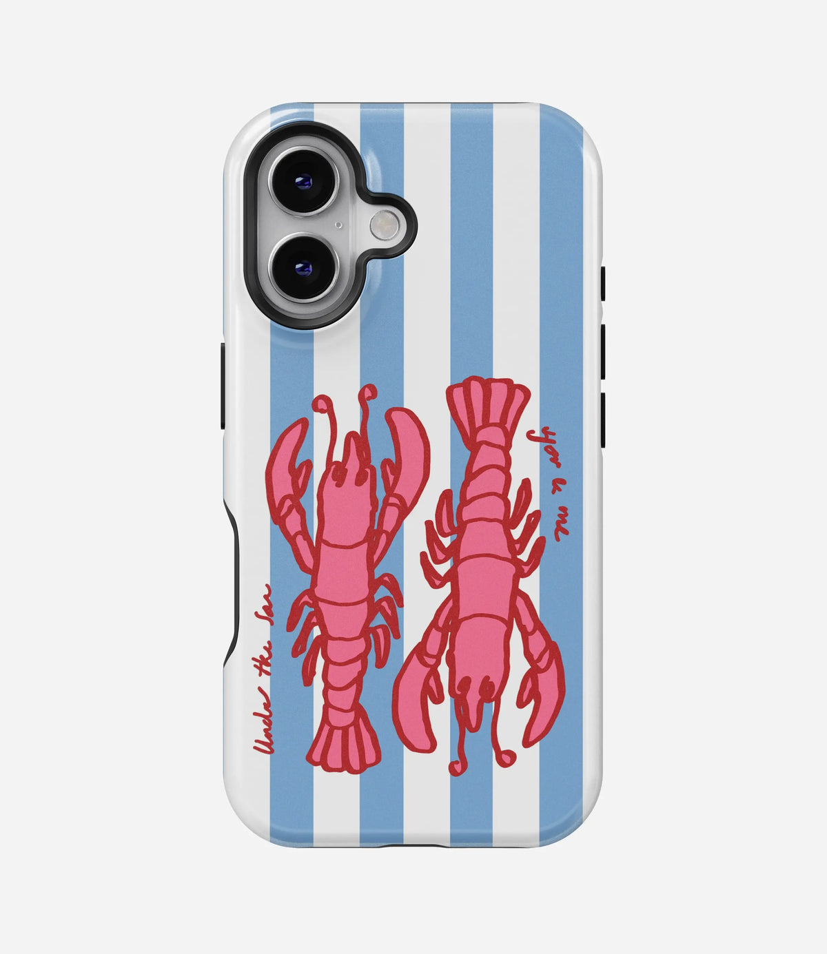 Forever Pair Premium Tough Shining Phone Case (Double Layer) Available For All iPhone Models