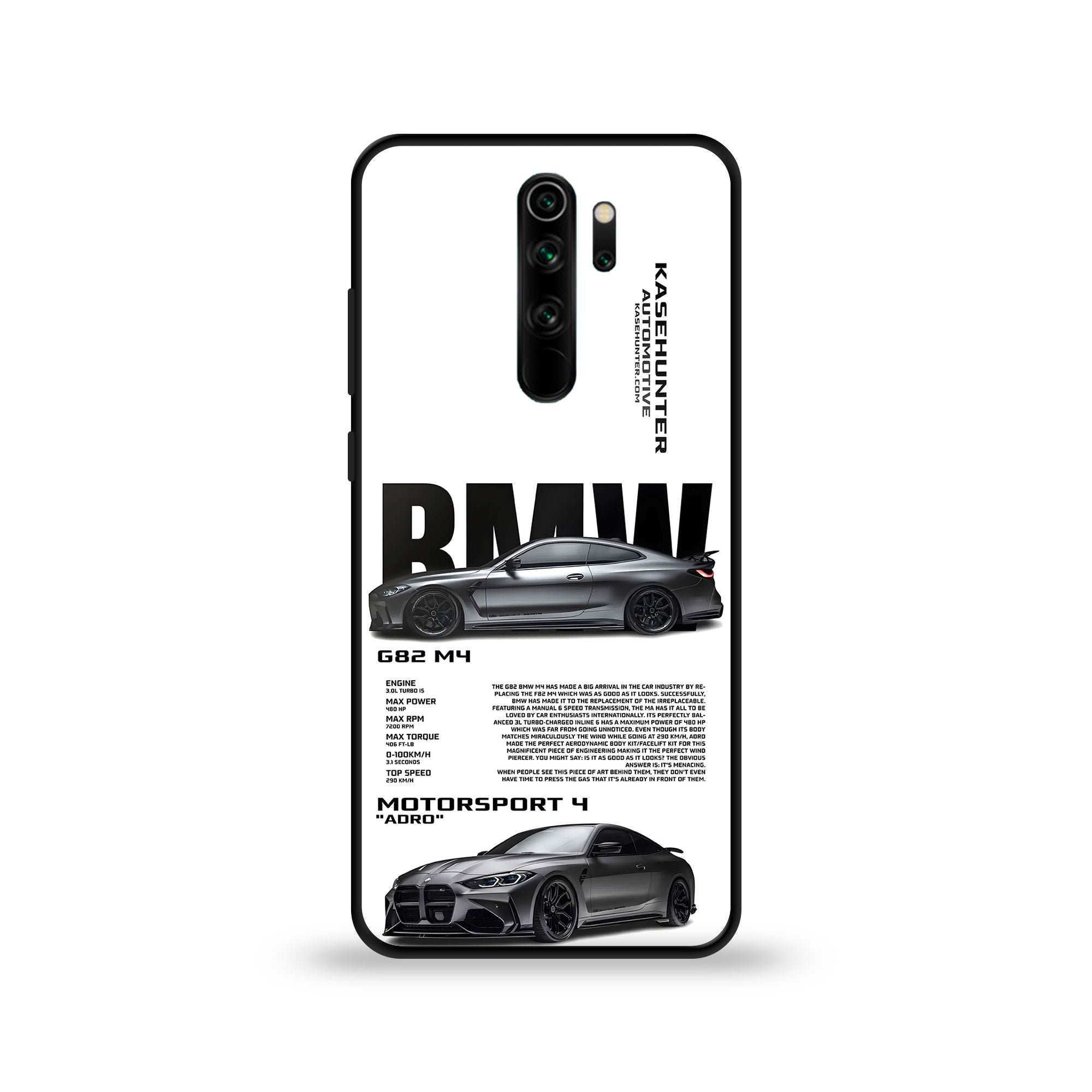 Redmi Note 8 Pro - Wallpaper 160 - Premium Printed Glossy Phone Case