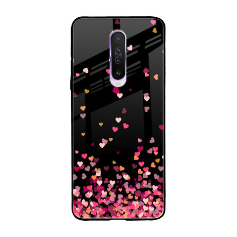 Heart Rain Fall Glossy Case For Xiaomi Redmi K30