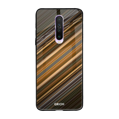 Diagonal Slash Pattern Glossy Case for Xiaomi Redmi K30