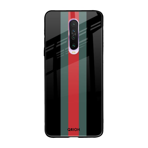 Vertical Stripes Glossy Case for Xiaomi Redmi K30