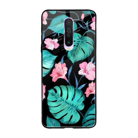 Tropical Leaves & Pink Flowers Glossy case for Xiaomi Redmi K30