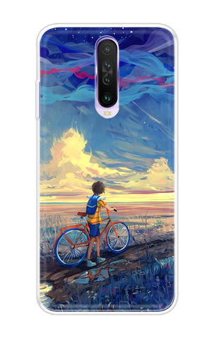 Riding Bicycle to Dreamland Soft Cover for Xiaomi Redmi K30 Pro