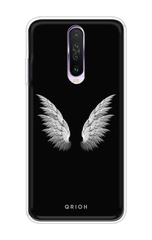White Angel Wings Soft Cover for Xiaomi Redmi K30 Pro