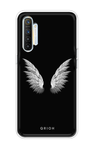 White Angel Wings Soft Cover for Realme X2