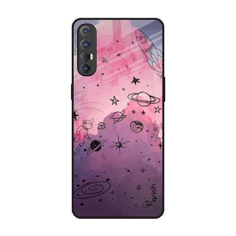 Space Doodles Glossy Case for Oppo Reno 3 Pro