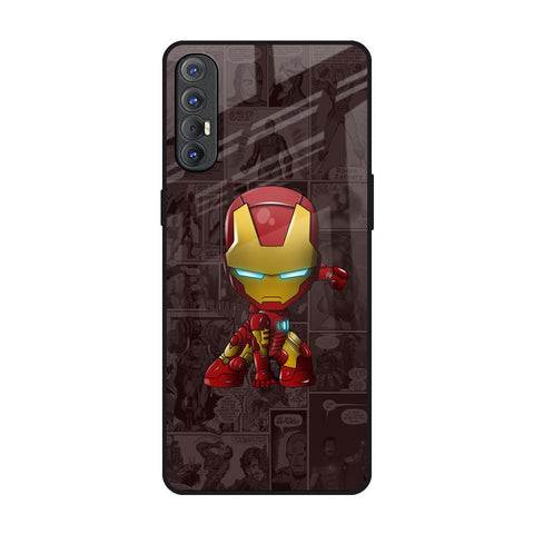 Angry Baby Super Hero Glossy Case for Oppo Reno 3 Pro