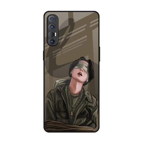 Blind Fold Glossy Case for Oppo Reno 3 Pro