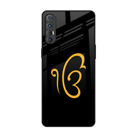 Luxury Fashion Initial Glossy Case for Oppo Reno 3 Pro