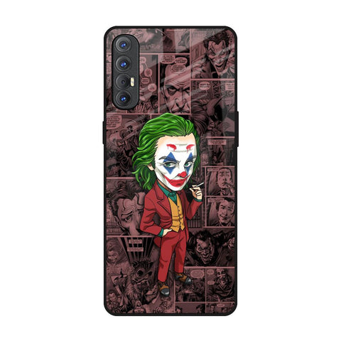 Joker Cartoon Glossy Case for Oppo Reno 3 Pro