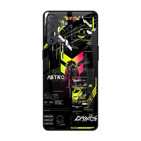 Astro Glitch Glossy Case for Oppo Reno 3 Pro