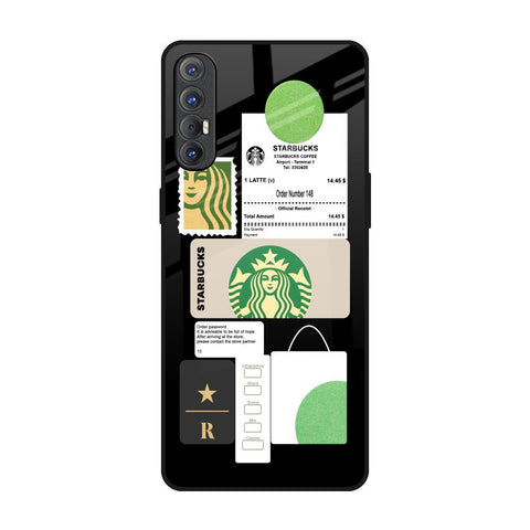 Coffee Latte Glossy Case for Oppo Reno 3 Pro