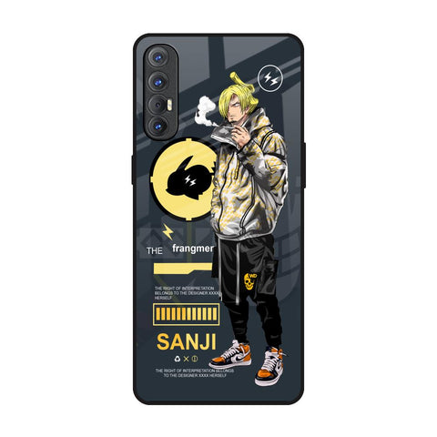 Cool Sanji Glossy Case for Oppo Reno 3 Pro