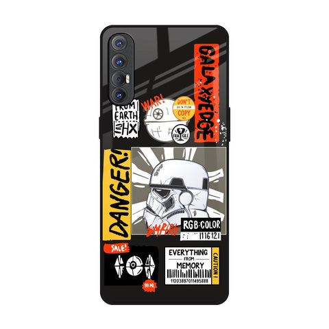 Galaxy Edge Glossy Case for Oppo Reno 3 Pro