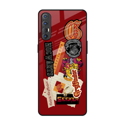 Gryffindor Glossy Case for Oppo Reno 3 Pro