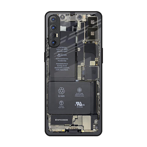 Skeleton Inside Glossy Case for Oppo Reno 3 Pro