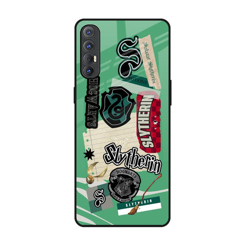 Slytherin Glossy Case for Oppo Reno 3 Pro