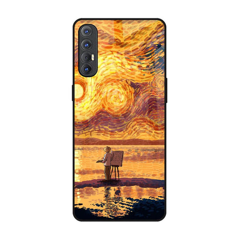 Sunset Vincent Glossy Case for Oppo Reno 3 Pro